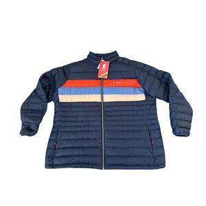 NEW Cotopaxi Fuego Down Jacket Womens XXL 2XL Blue Full Zip Puffer Jacket NWT